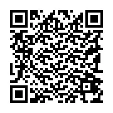 QR-Code für Telefonnummer +19192474390