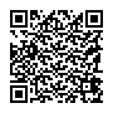 QR-Code für Telefonnummer +19192475850