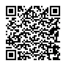 Código QR para número de teléfono +19192476827