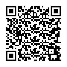 QR-code voor telefoonnummer +19192491483