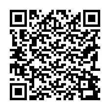 QR-code voor telefoonnummer +19192493205