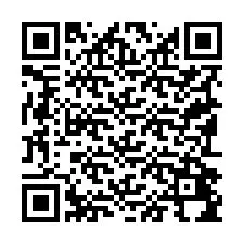 QR код за телефонен номер +19192494268