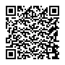 Código QR para número de telefone +19192496071