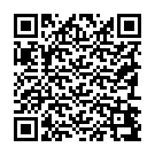 Código QR para número de telefone +19192497009