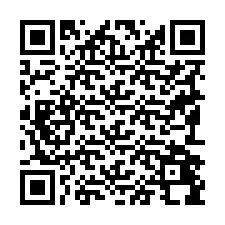 QR-Code für Telefonnummer +19192498302