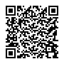 QR-Code für Telefonnummer +19192498341