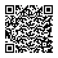 Código QR para número de teléfono +19192505108