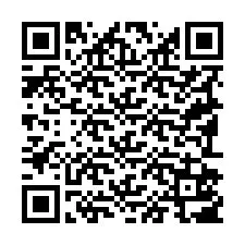 QR-код для номера телефона +19192507028