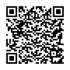 QR-koodi puhelinnumerolle +19192511485