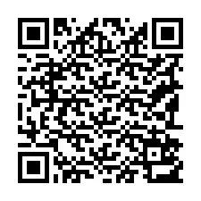 Código QR para número de teléfono +19192513431