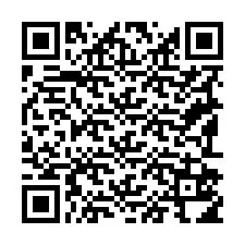 QR код за телефонен номер +19192514021