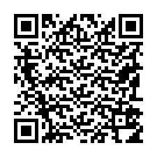 QR kód a telefonszámhoz +19192514857
