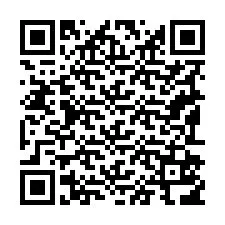 Código QR para número de telefone +19192516065