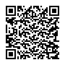 QR код за телефонен номер +19192517308