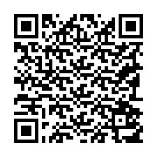 QR-код для номера телефона +19192517749