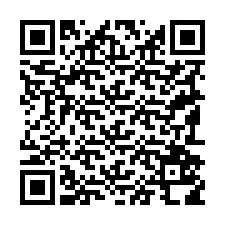 QR-koodi puhelinnumerolle +19192518750