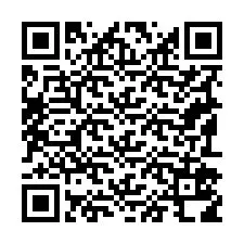 Codice QR per il numero di telefono +19192518855