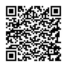 Código QR para número de teléfono +19192519910