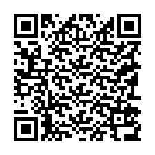 Código QR para número de telefone +19192536858