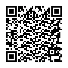 QR kód a telefonszámhoz +19192536959