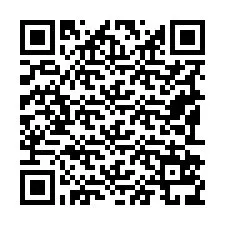 QR-koodi puhelinnumerolle +19192539437