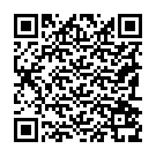 QR kód a telefonszámhoz +19192539745