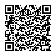 QR kód a telefonszámhoz +19192539746