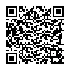 Código QR para número de teléfono +19192551489