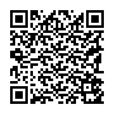 Código QR para número de telefone +19192551920