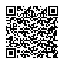 Kode QR untuk nomor Telepon +19192558276