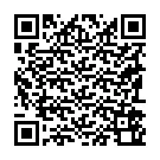 Kode QR untuk nomor Telepon +19192560856