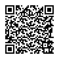 Código QR para número de telefone +19192561866