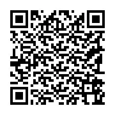 Kode QR untuk nomor Telepon +19192564891