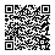 QR-koodi puhelinnumerolle +19192565301