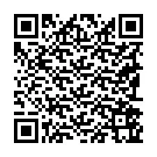 QR код за телефонен номер +19192565996