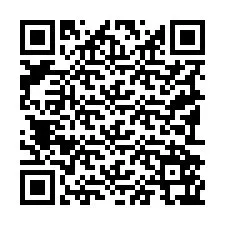 QR Code สำหรับหมายเลขโทรศัพท์ +19192567638