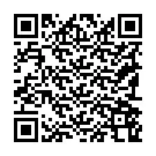 QR Code สำหรับหมายเลขโทรศัพท์ +19192568381