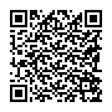 QR-code voor telefoonnummer +19192575626