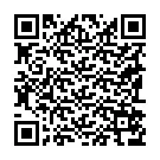 Codice QR per il numero di telefono +19192576466