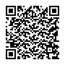 Codice QR per il numero di telefono +19192576568