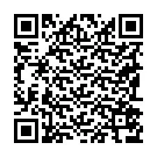 QR-Code für Telefonnummer +19192576966