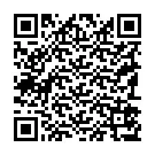 QR-code voor telefoonnummer +19192577810