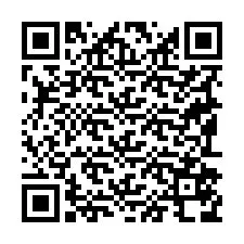 QR-Code für Telefonnummer +19192578162