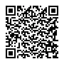 QR kód a telefonszámhoz +19192578522