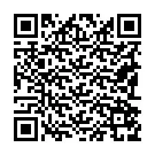 QR-koodi puhelinnumerolle +19192579637