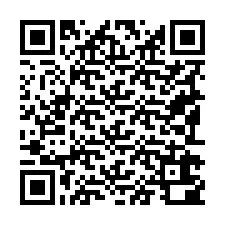 Kod QR dla numeru telefonu +19192600833