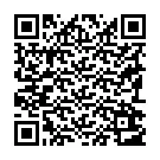 電話番号のQRコード +19192603602