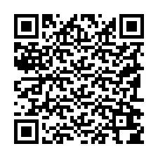 QR-code voor telefoonnummer +19192604258