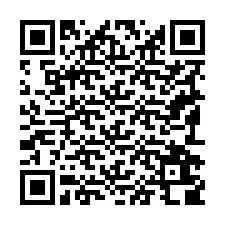 Codice QR per il numero di telefono +19192608705