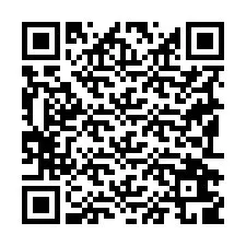 QR-koodi puhelinnumerolle +19192609732